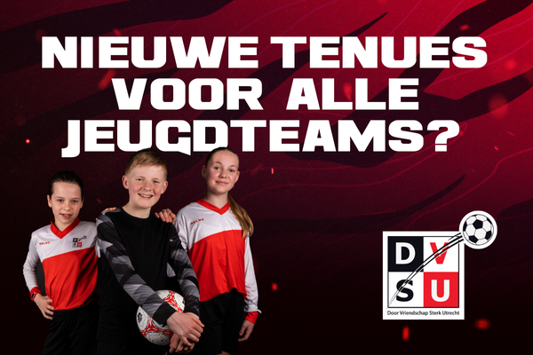 Vooraankondiging: crowdfundingsactie nieuwe tenues jeugdteams