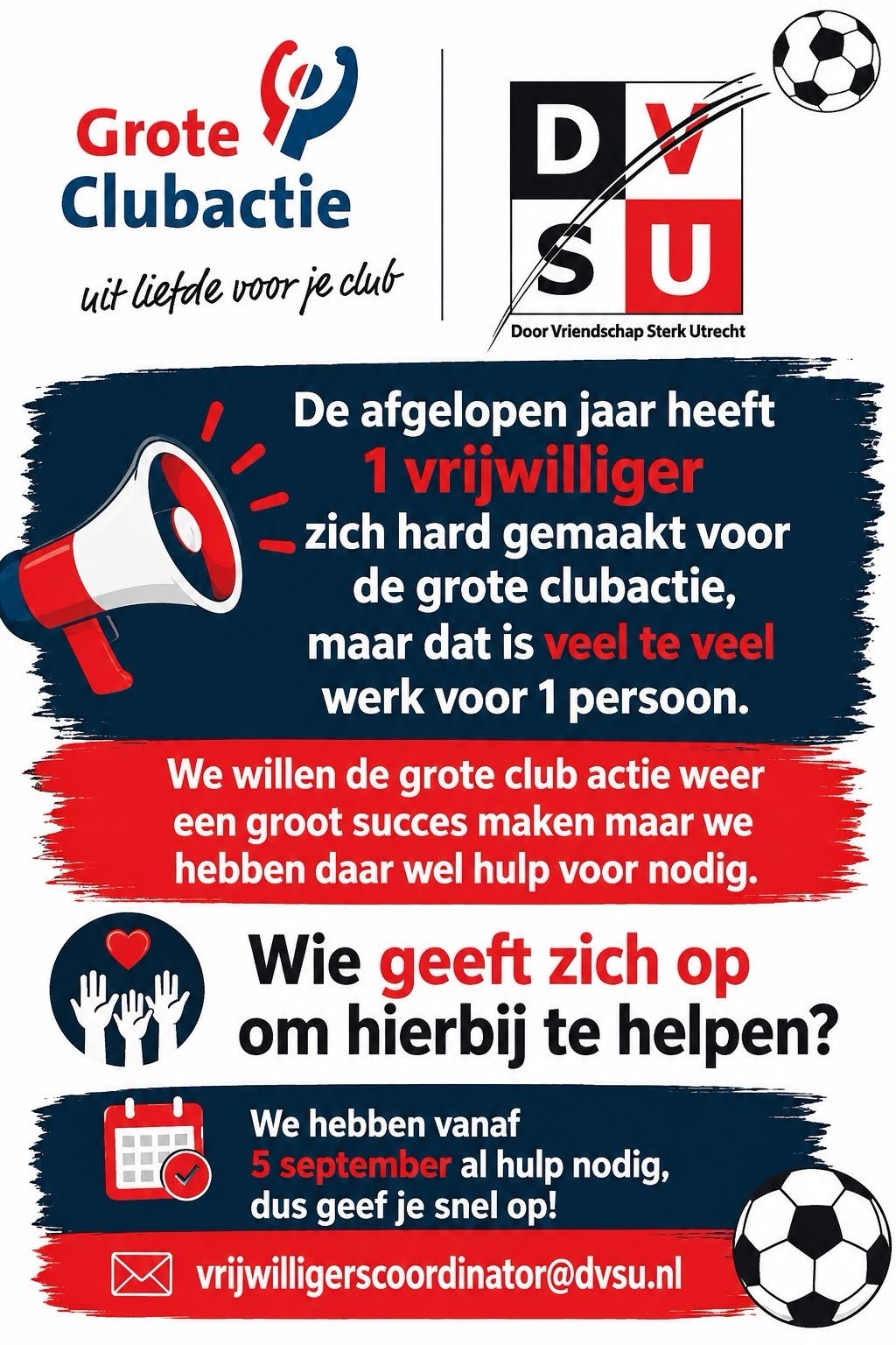 Help mee met de Grote Clubactie